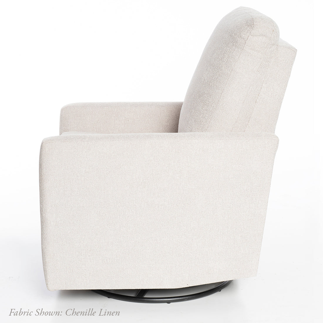 DREW GLIDING SWIVEL NURSERY RECLINER