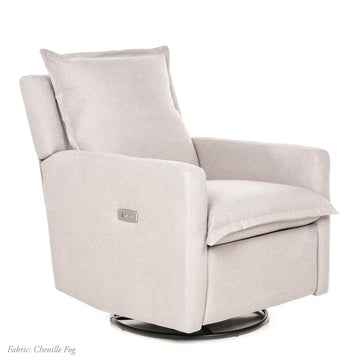 FLYNN GLIDING SWIVEL NURSERY RECLINER