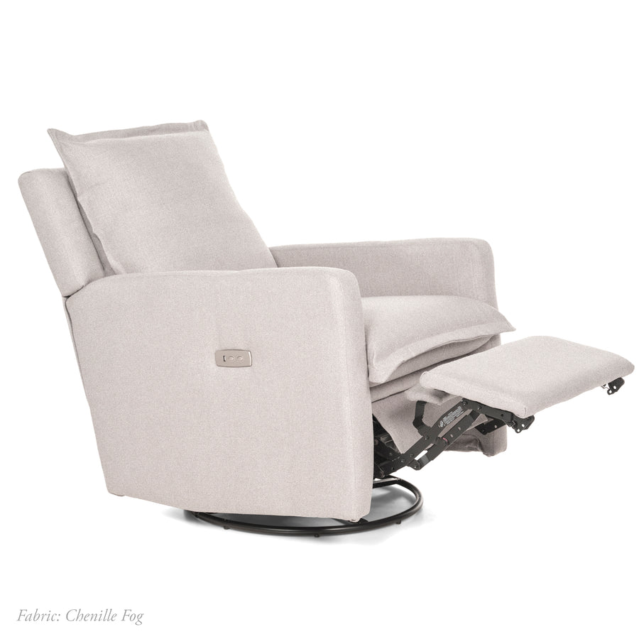 FLYNN GLIDING SWIVEL NURSERY RECLINER