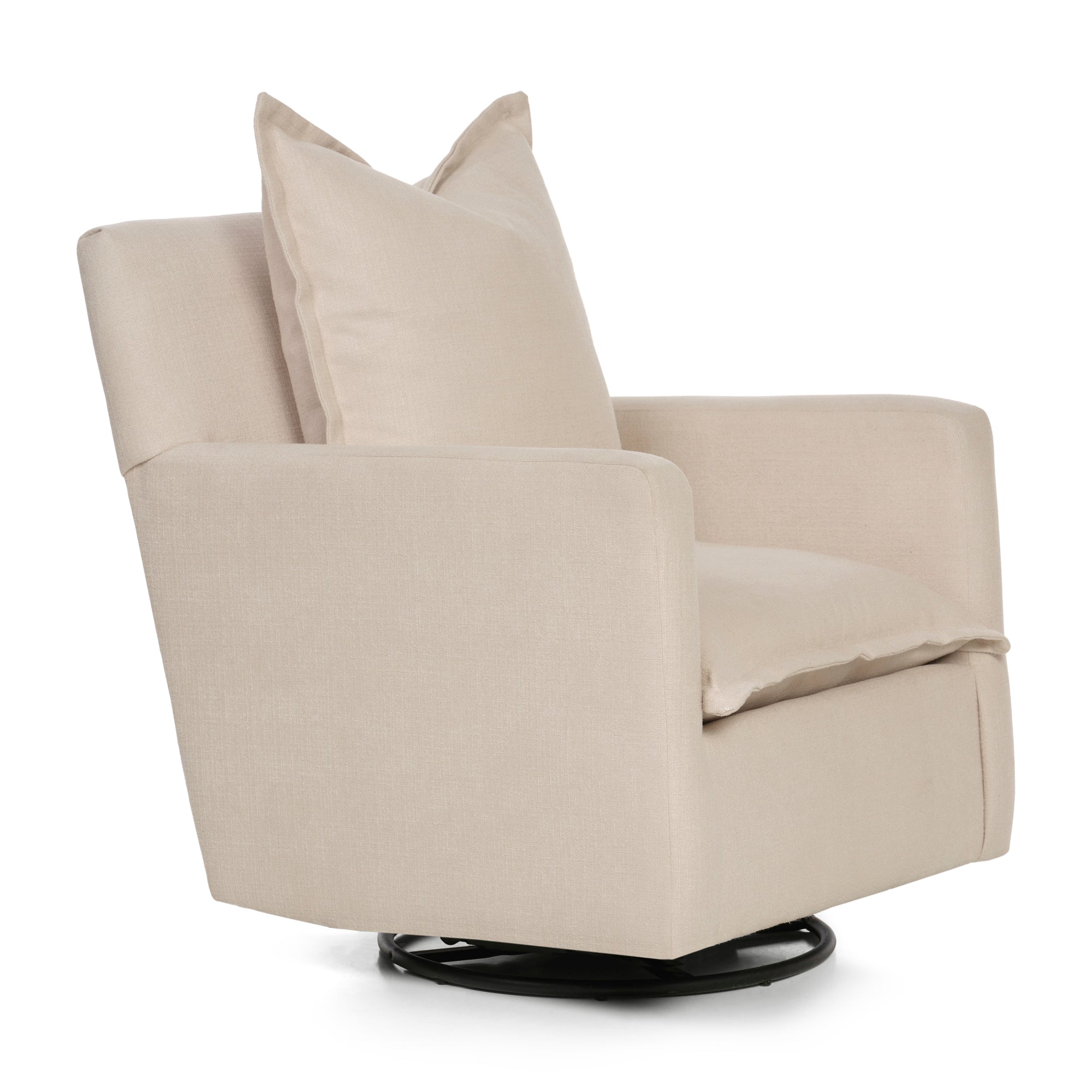 Nola Swivel Nursery Glider