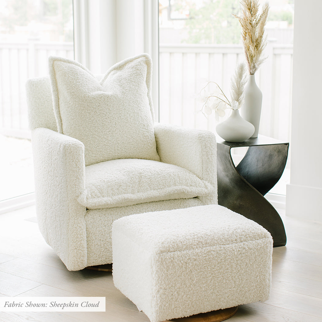 Nola Swivel Nursery Glider Oilo Studio