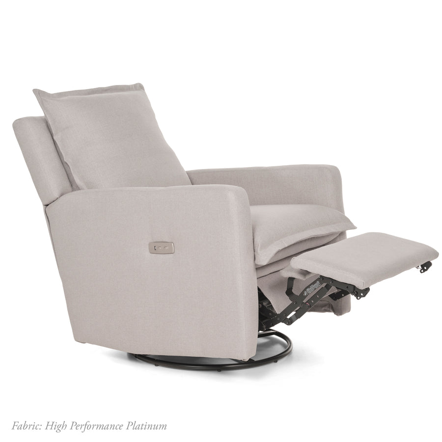 FLYNN GLIDING SWIVEL NURSERY RECLINER