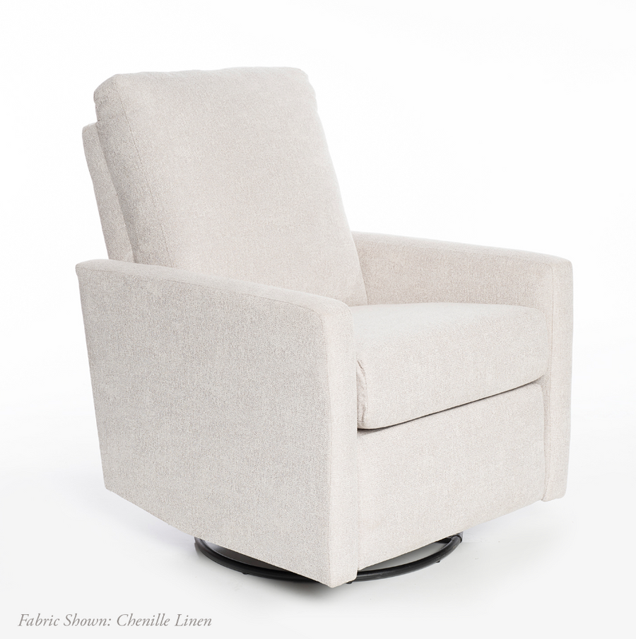 DREW GLIDING SWIVEL NURSERY RECLINER