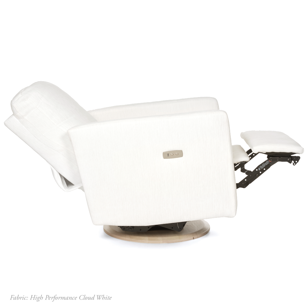 DREW GLIDING SWIVEL NURSERY RECLINER