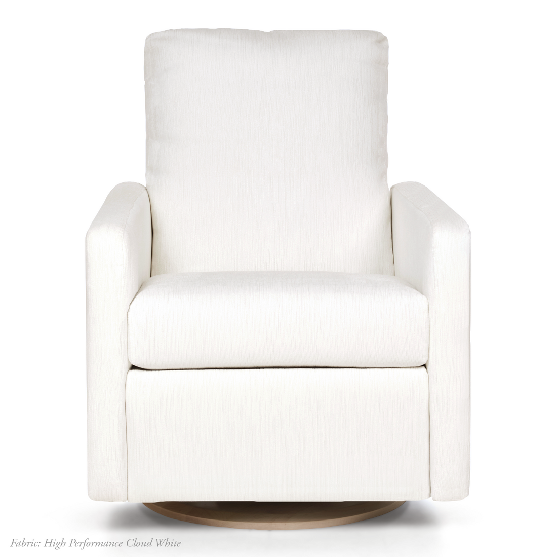 DREW GLIDING SWIVEL NURSERY RECLINER