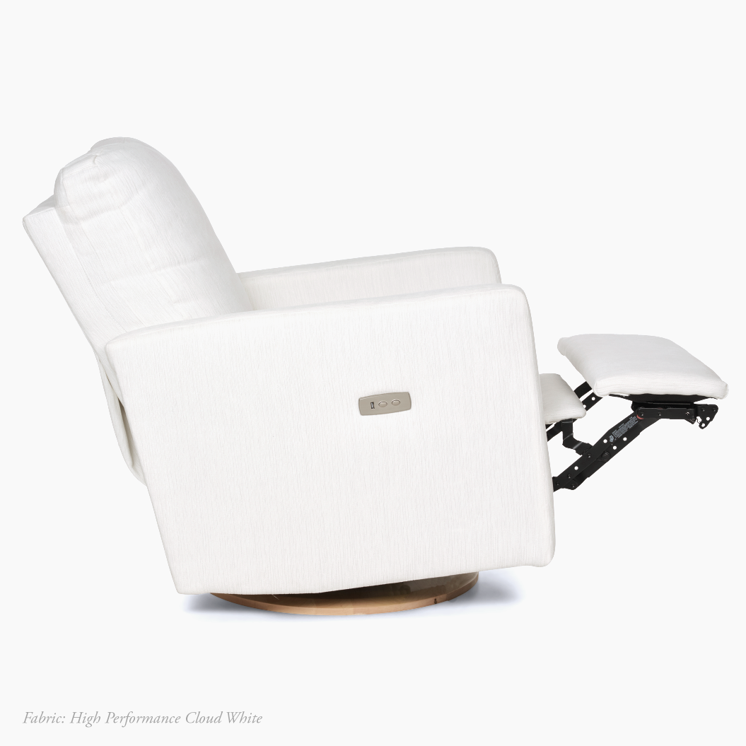 DREW GLIDING SWIVEL NURSERY RECLINER