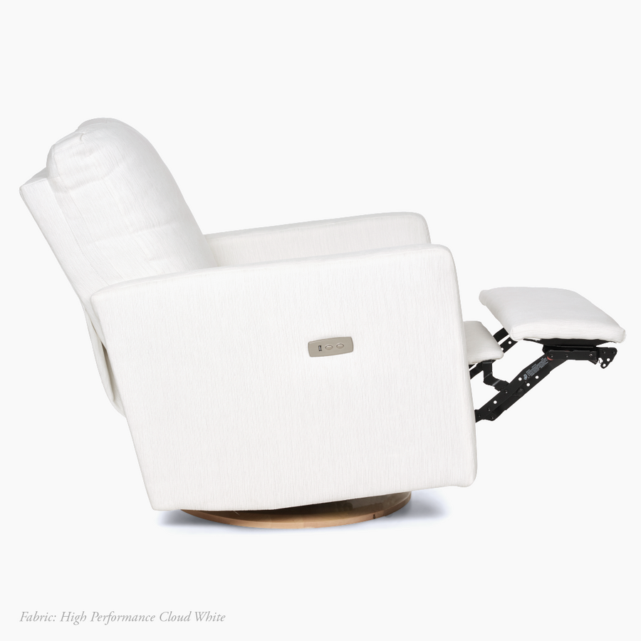 DREW GLIDING SWIVEL NURSERY RECLINER