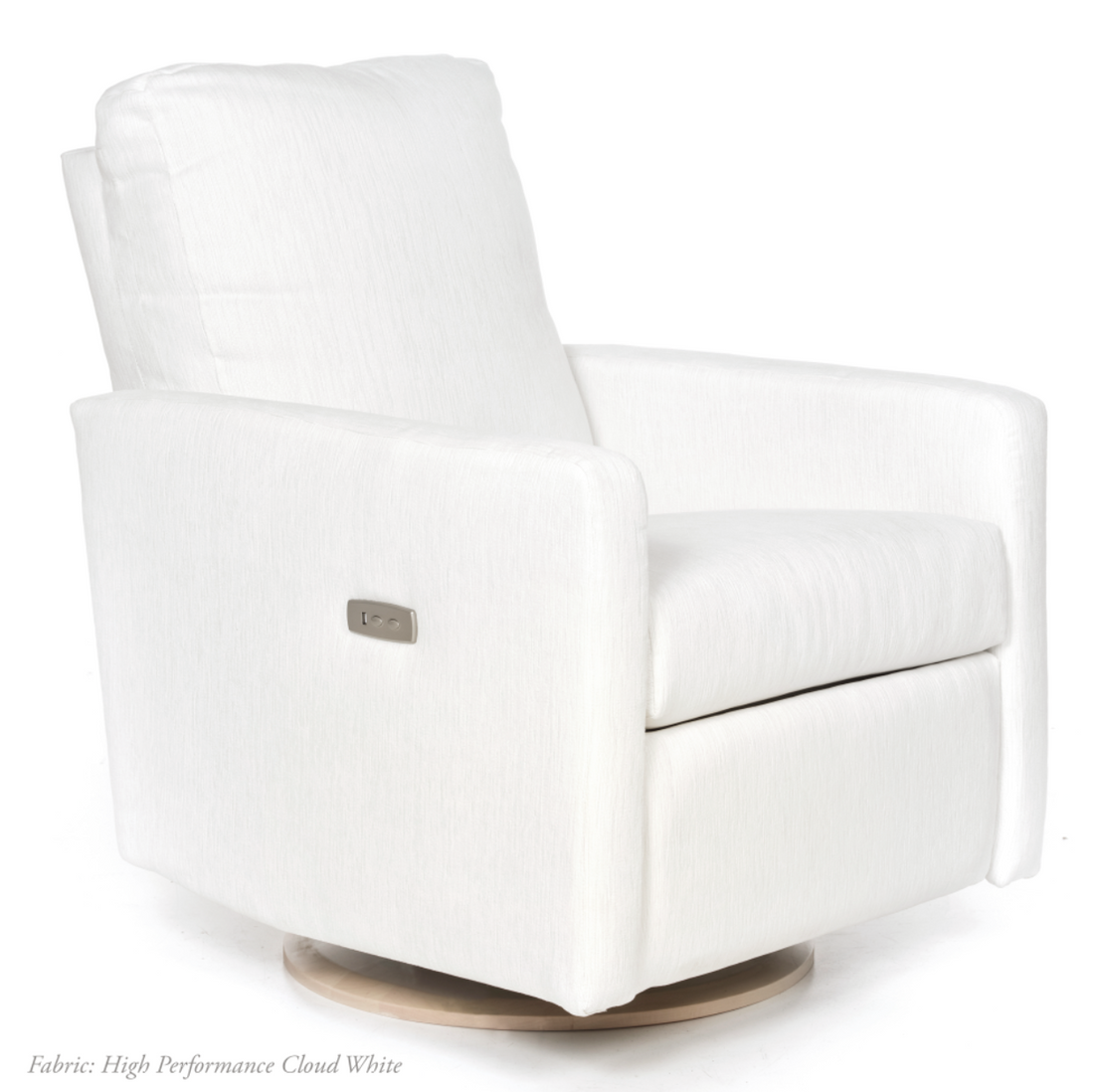 DREW GLIDING SWIVEL NURSERY RECLINER