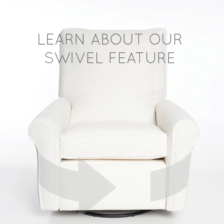 Orly Gliding Swivel Nursery Recliner Oilo Studio