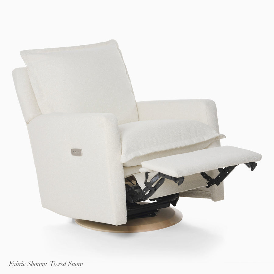 FLYNN GLIDING SWIVEL NURSERY RECLINER